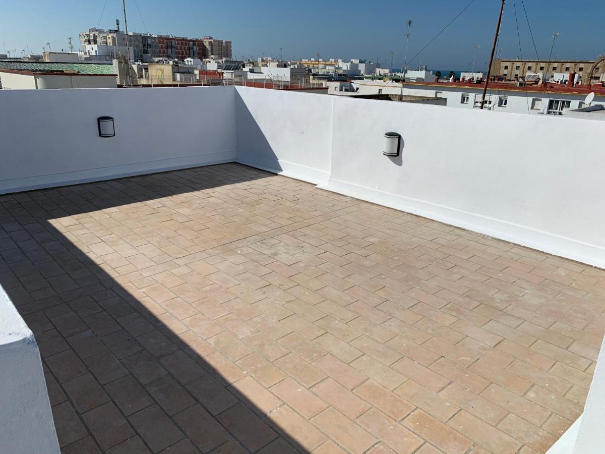 Atico Terraza Cadiz Centro Ascensor Playa De La Caleta Apartment Екстериор снимка